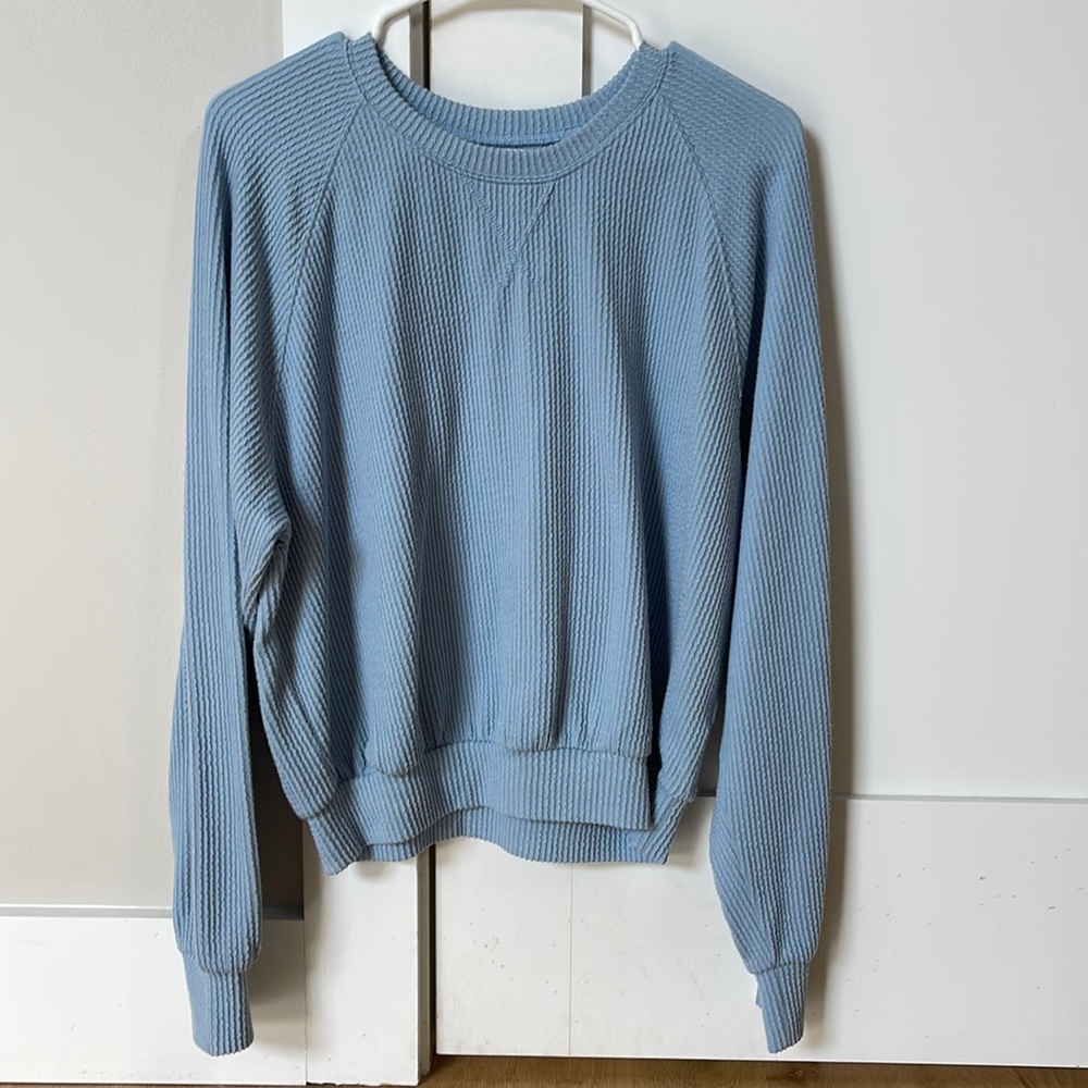 Light Blue Hollister Long Sleeve - Size M